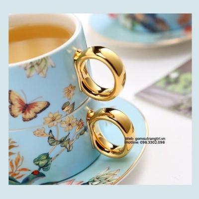 BỘ QUÀ TẶNG TÁCH TRÀ MÙA XUÂN CAO CẤP